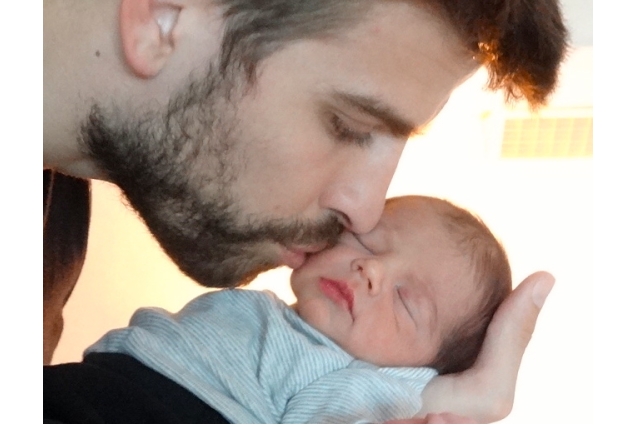 Shakira e Piqué mostrano la prima foto ufficiale di Milan.