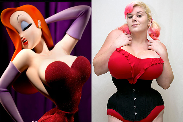 Penny Brown voleva diventare come Jessica Rabbit: 
