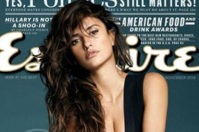 Penelope Cruz è la donna più sexy del 2014, secondo Esquire.