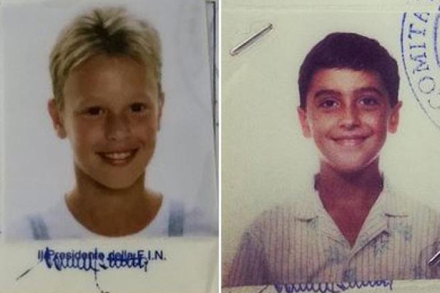 Federica Pellegrini e Filippo Magnini bambini: le foto dei primi tesserini.