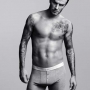 David Beckham in slip