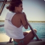 elisabetta canalis ai caraibi