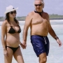 gregoraci briatore in riva al mare
