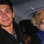 emma e stefano in auto
