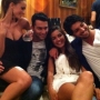 Gianfranco e la fidanzata con Mario e Ramona