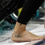 quinto tatuaggio per il fidanzato Luca Marin