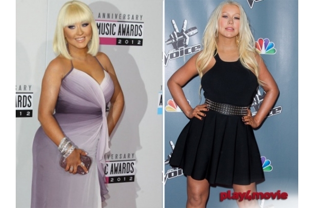 Christina-Aguilera-perde-peso-e-torna-in-forma-per-the-voice