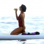 Una diva con la birra