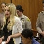 lindsay al tavolo degli imputati