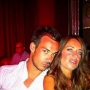 Luca Marin con Stefania