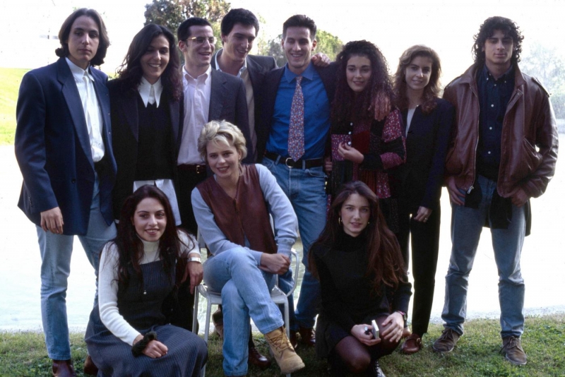 Maria De Filippi con Amici prima versione