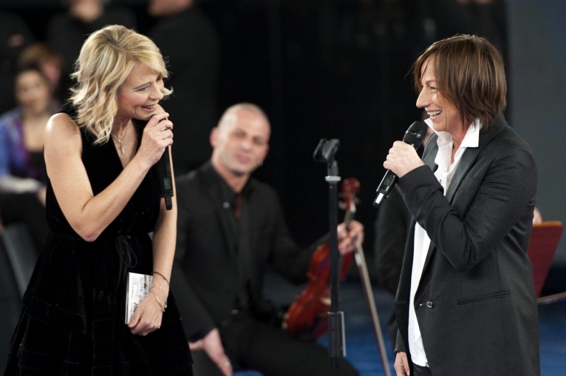 Maria De Filippi e Gianna Nannini