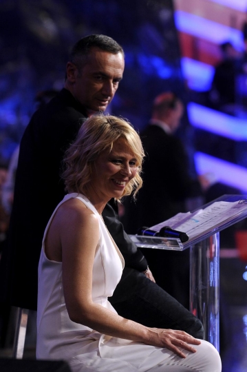 Maria De Filippi e Luca Zanforlin