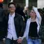 Pier Silvio e la figlia Lucrezia mano nella mano