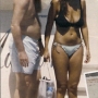 sabrina ferilli e il compagno in barca