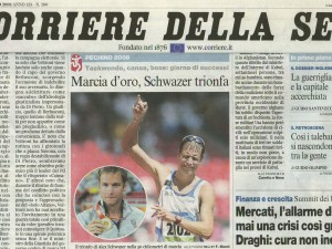 Corriere della sera on line: sciopero dei giornalisti del web e della stampa.