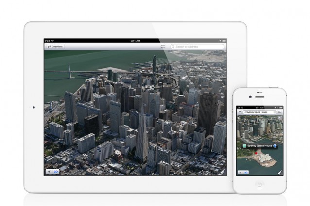 Le mappe 3D di Apple funzionanti su di un iPhone 4 [VIDEO].