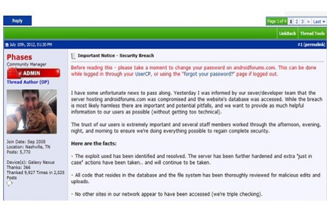 Attacco hacker colpisce forum Android e NVIDIA: rubate un milione di utenze.