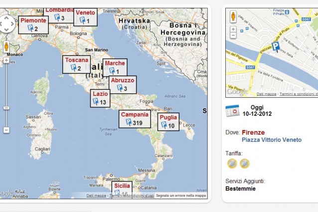 In arrivo un'applicazione per stanare i parcheggiatori abusivi.
