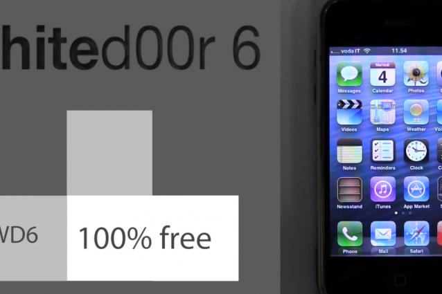 Whited00r 6.0: il custom firmware che porta iOS 6 sui vecchi dispositivi.