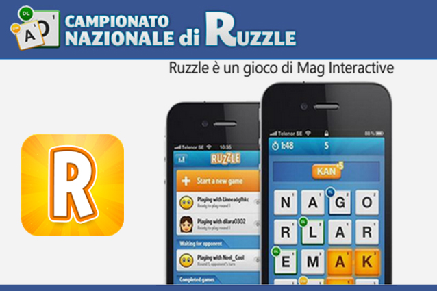Ruzzle, a breve il primo Campionato Nazionale.