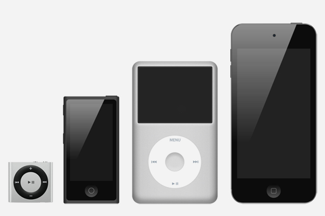 12 anni di iPod, il dispositivo che ha rivoluzionato l'industria musicale.