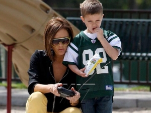Piccoli Beckham crescono