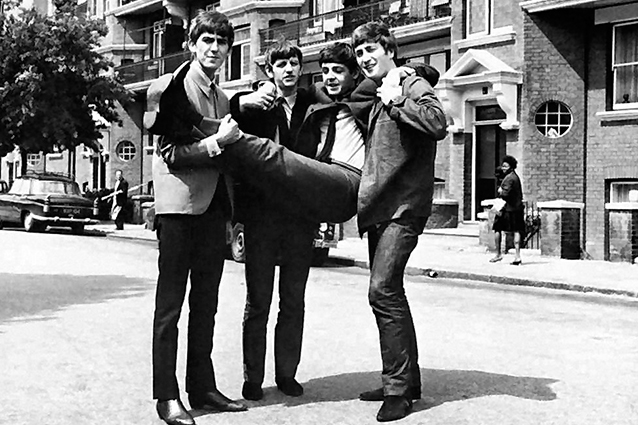 Da Uomo ANNI 1960 Costume BEATLES SGT Pepe Giacca Folcloristica Rosso