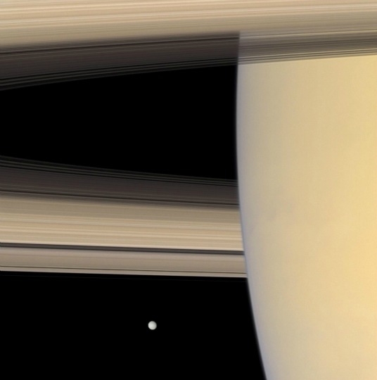 Mimas, settembre 2008