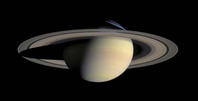 Nell\'orbita di Saturno