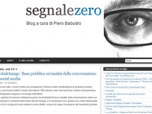 Comunicazione Online e Aziende: intervista a Piero Babudro di Segnalezero.com.