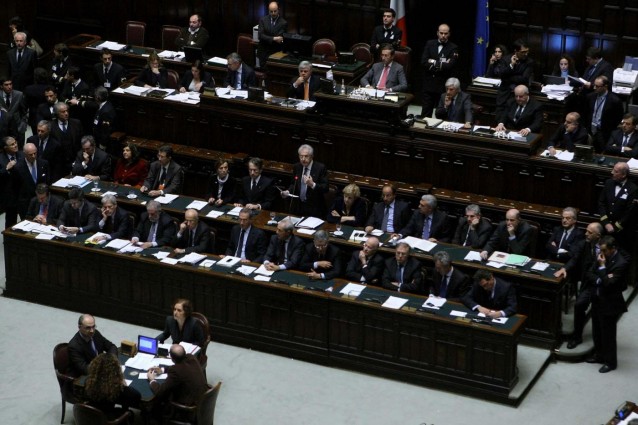 Parlamento in vacanza: la ripresa dei lavori è fissata per il 10 gennaio.