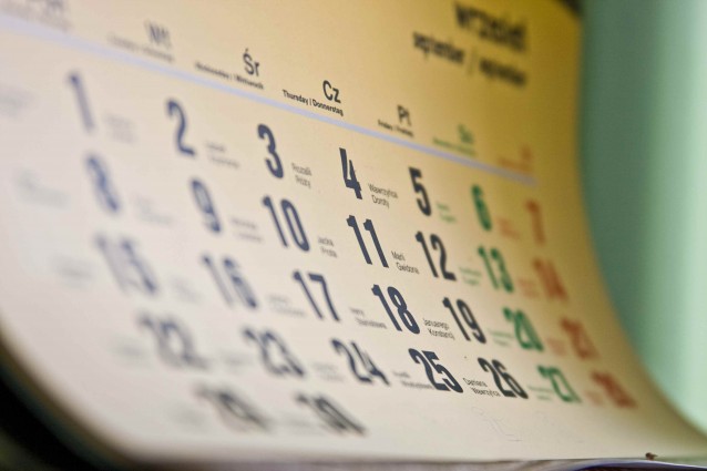 Tempo di cambiare (radicalmente) il nostro calendario.