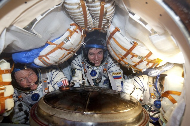 La dura vita dell’astronauta.