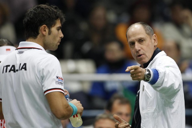 Coppa Davis 2012: Repubblica Ceca-Italia 2-0.