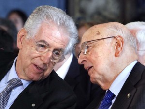 Monti e Napolitano