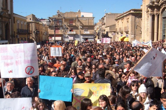 Muos, protesta generale 024