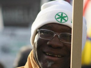 Iwobi, candidato nigeriano della Lega Nord alla Regione Lombardia.