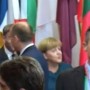 Merkel ignora il premier Letta durante il vertice europeo (VIDEO)