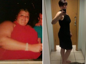 Restò incastrata in un tornello perché troppo grassa, cambia vita e perde 70 Kg.