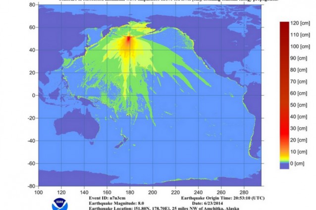 Terremoto magnitudo 8.0 in Alaska. Poche ore prima altra scossa (7.2) in Nuova Zelanda.