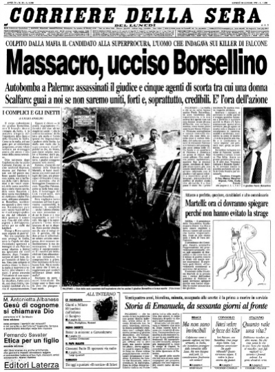 La-prima-pagina-del-Corriere-della-Sera