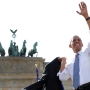 il presidente americano barack obama a berlino