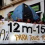indignati in piazza a malaga