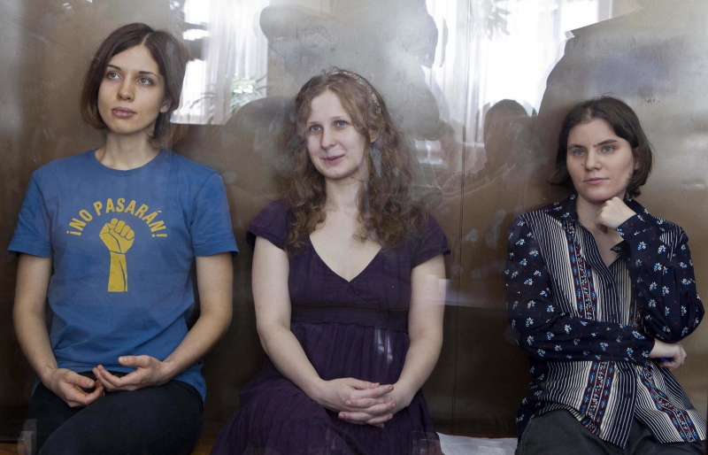 Le Pussy Riot alla sbarra