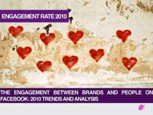 Engagement Rate 2010: qual’è il rapporto tra brand e fan di Facebook?
