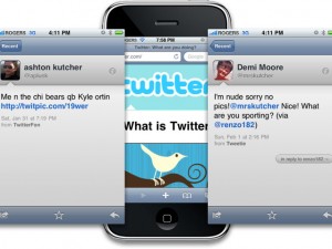 Twitter per iOS: nuovo design e banner pubblicitario.