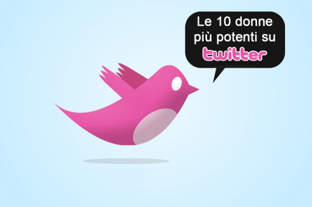Le 10 donne più potenti su Twitter.