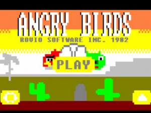 Come sarebbe stato Angry Birds se fosse nato negli anni'80? [Video Virale].