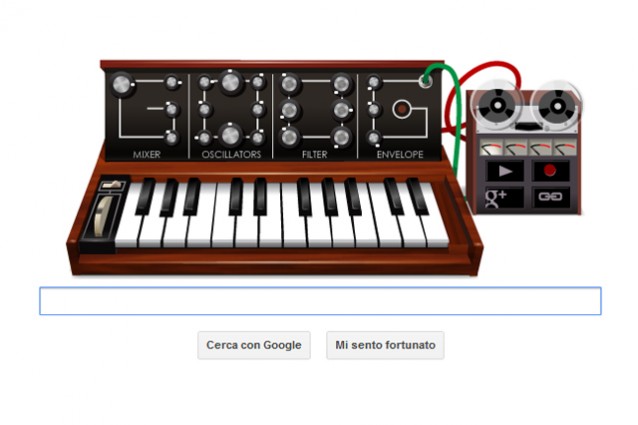 Google festeggia i 78 anni di genio di Robert Moog.
